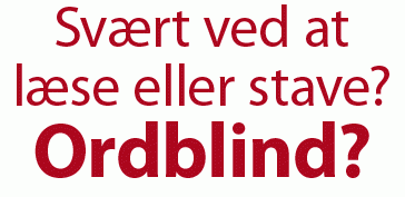 ordblind