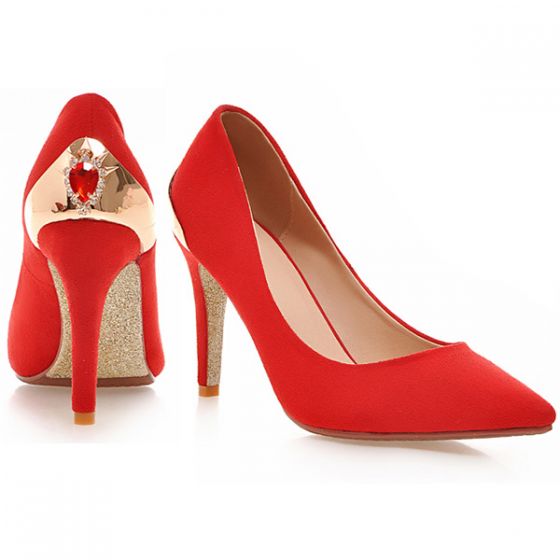 smukke-rode-pumps-sko-ruskind-